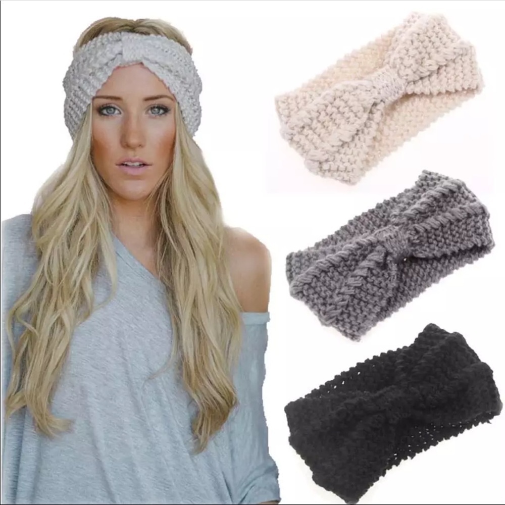 SALE! Knot Headwrap In 4 Winter Colors